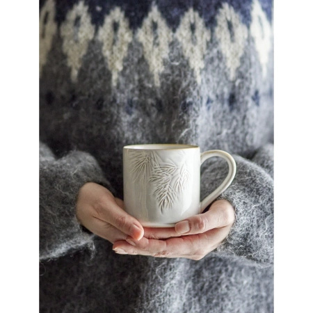 Kubek Bloomingville WINTER naturalny