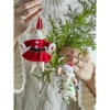 Peo Ornament, White, Wool