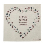 Paia Napkin, Grey, FSC®Mix, Paper
