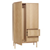HÜBSCH HERRINGBONE cabinet natural size L