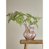 Tava Vase, Rose, Glass