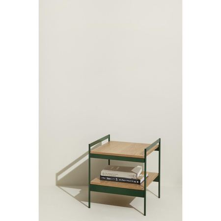 Jaunty Side Table Green/Natural