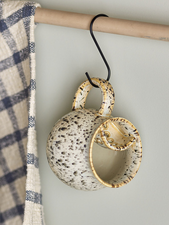 Alicia Mug, Grey, Stoneware