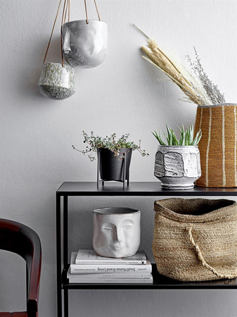 BLOOMINGVILLE IGNACIA flowerpot white