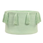 Kosz Lorena Canals TASSELS zielony