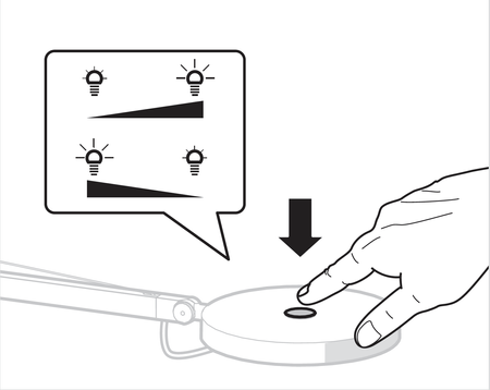 Lampa ścienna Artemide Demetra Micro antracytowa