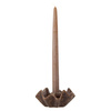 Rameeza Candle Holder, Brown, Stoneware