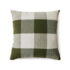 Poduszka hkliving LOWLANDS zielona rozmiar 50x50 cm