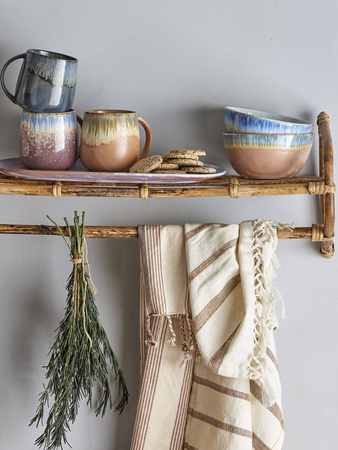 Cloe Mug, Blue, Stoneware