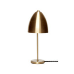 HÜBSCH CAP brass table lamp
