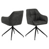 Dining Chair With Armrest BRIELLE Unique