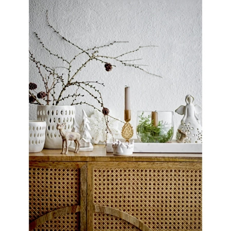 Świecznik Bloomingville STARRY biały