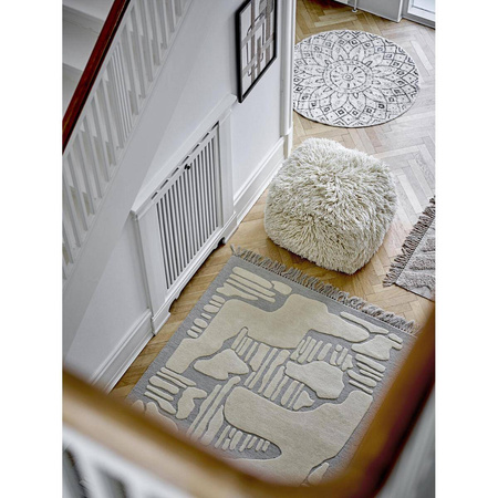 Napoli Rug, Grey, Wool