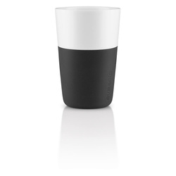 2 szklanki do Cafe Latte Eva Solo czarne 36 cl