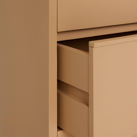 Chest of 6 drawers camel