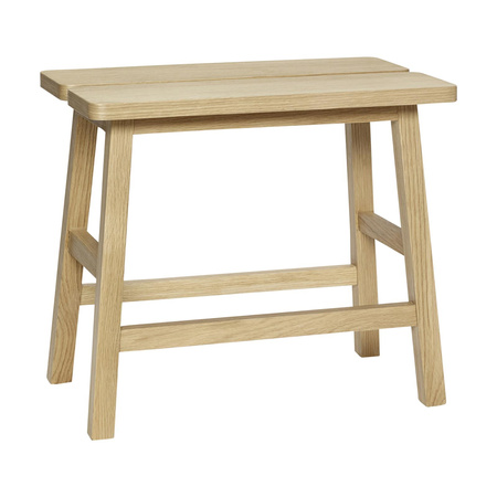 HÜBSCH GROUND stool natural