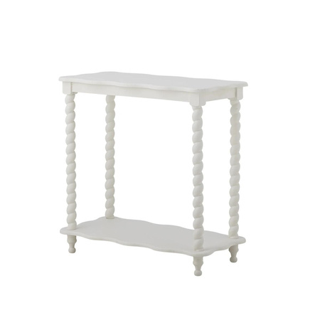 Bia Console Table, White, MDF