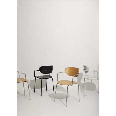 Krzesło Hübsch ARCH czarne