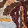 Round tufted rug palm beach (150x150cm)