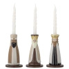 Betiel Candle Holder, Nature, FSC®100%, Beech wood