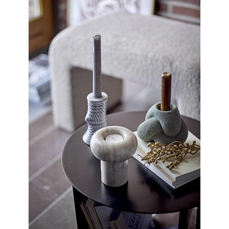 Frost Candle, Grey, Parafin
