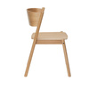Oblique Dining Chair Natural