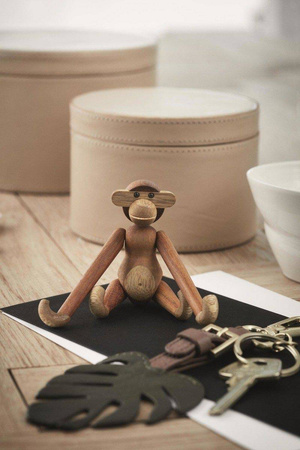 Wooden decoration KAY BOJESEN Mapka mini Teak / pine
