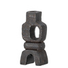 Sanah Candle Holder, Black, Cast Iron