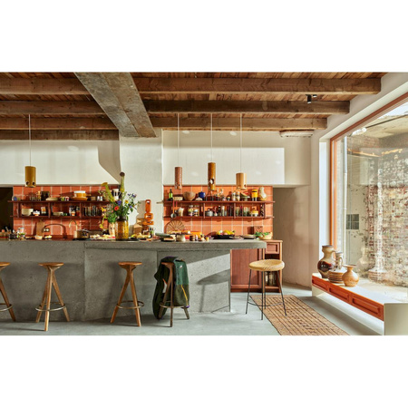 Lampa wisząca HKLIVING ROSEWOOD brązowa