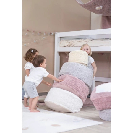 Puf Lorena Canals CHILL IVORY biały