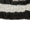 Round bath mat monochrome (80x80cm)