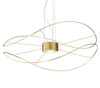 AXOLIGHT Hoops 2 gold pendant lamp
