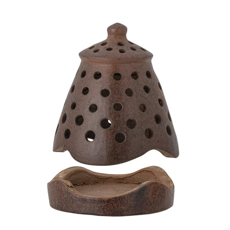 Norra Votive, Brown, Terracotta