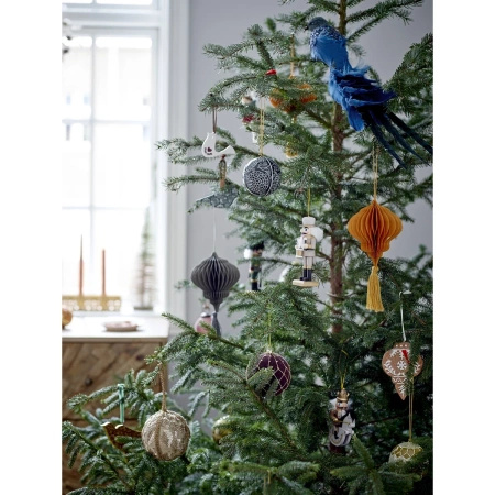 Nikita Ornament, Gold, Pine