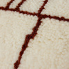 Poduszka hkliving WOOLEN brązowa rozmiar 60x40 cm