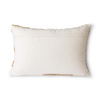 Fluffy cushion white/beige (35x55)