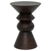 side table Luova, walnut
