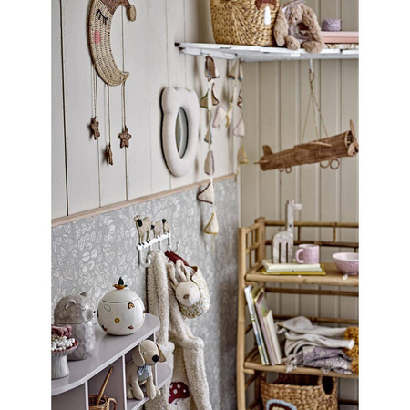 Agnes Jar w/Lid, White, Stoneware