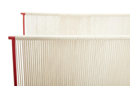 Stojak Hübsch STRING biało czerwony