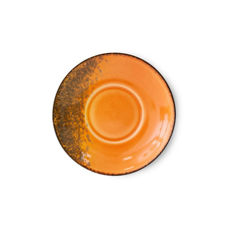 70s ceramics: saucer light roast