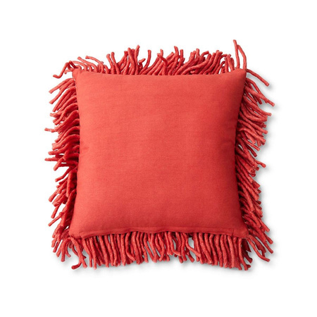 Poduszka hkliving RUGGED czerwona rozmiar 50x50 cm