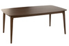 Wooden Rectangular Table J-line brown