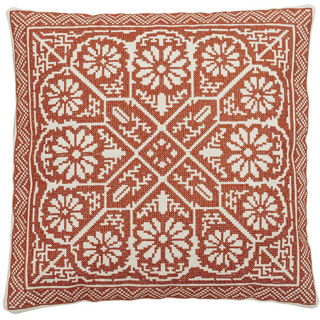 Madita Cushion, Red, Cotton
