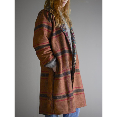 Kimono Bloomingville RIETI brązowy