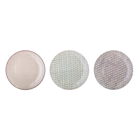 Maya Plate, Purple, Stoneware