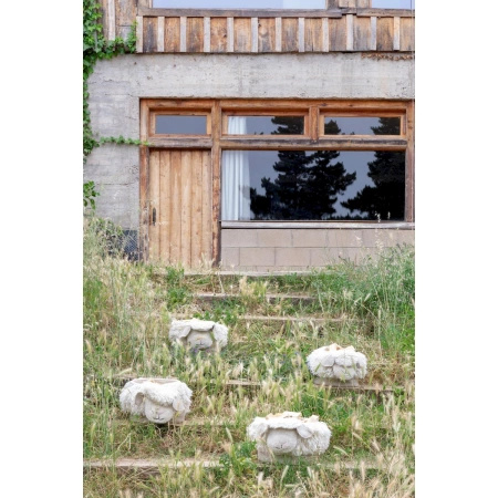 Kosz Lorena Canals NOSE SHEEP beżowy