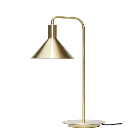 HÜBSCH SOLO brass table lamp