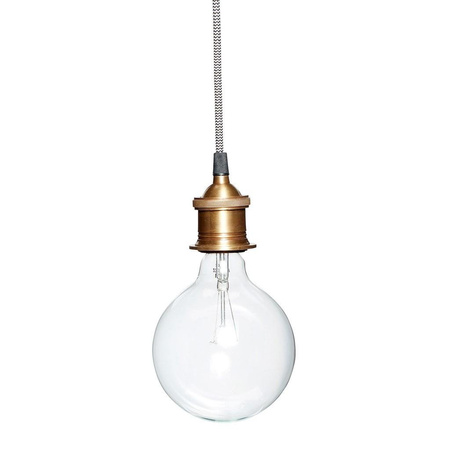 HÜBSCH brass hanging lamp