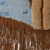 Wall rug ocean blue