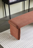 HÜBSCH MELLOW orange bench